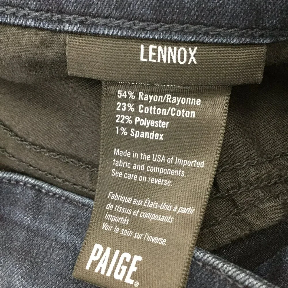 Paige Denim Lennox Slim Jean 28